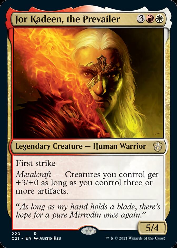 Jor Kadeen, the Prevailer [Commander 2021] | Card Merchant Takapuna