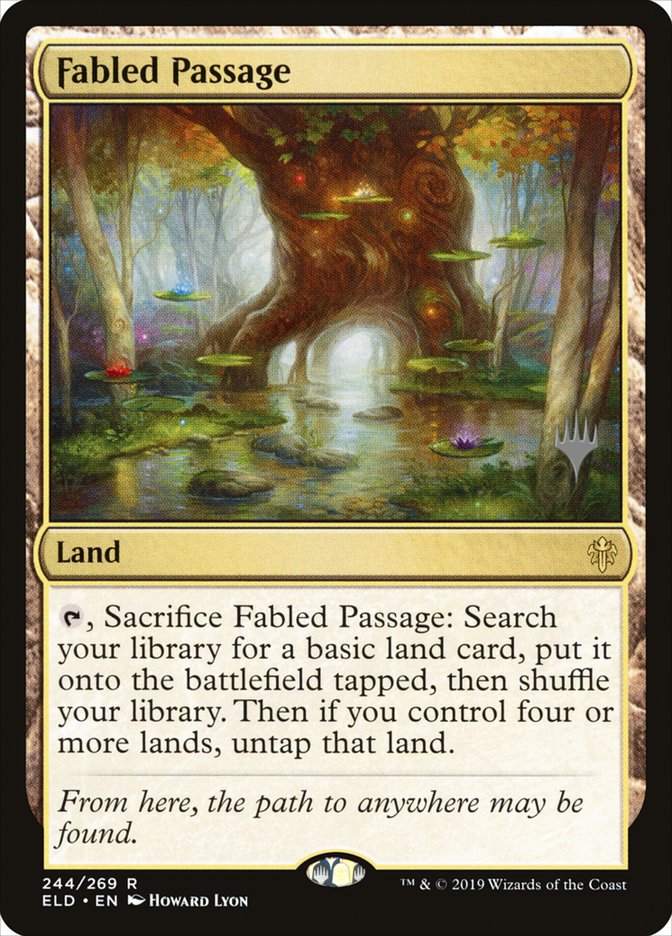 Fabled Passage (Promo Pack) [Throne of Eldraine Promos] | Card Merchant Takapuna