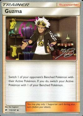 Guzma (115/147) (Ice Path FTW - Zachary Bokhari) [World Championships 2017] | Card Merchant Takapuna