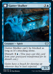 Gutter Skulker // Gutter Shortcut [Innistrad: Crimson Vow] | Card Merchant Takapuna