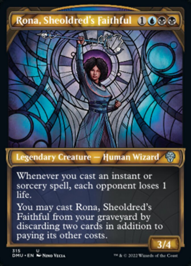 Rona, Sheoldred's Faithful (Showcase) [Dominaria United] | Card Merchant Takapuna