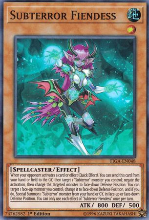 Subterror Fiendess [FIGA-EN048] Super Rare | Card Merchant Takapuna