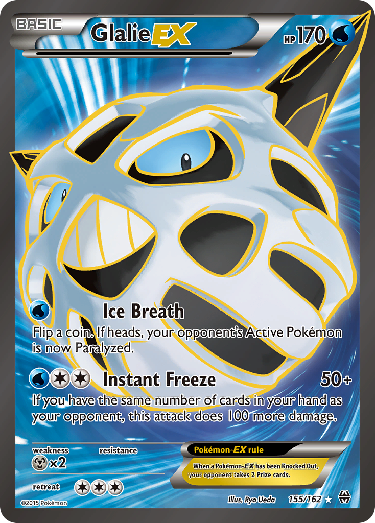 Glalie EX (155/162) [XY: BREAKthrough] | Card Merchant Takapuna