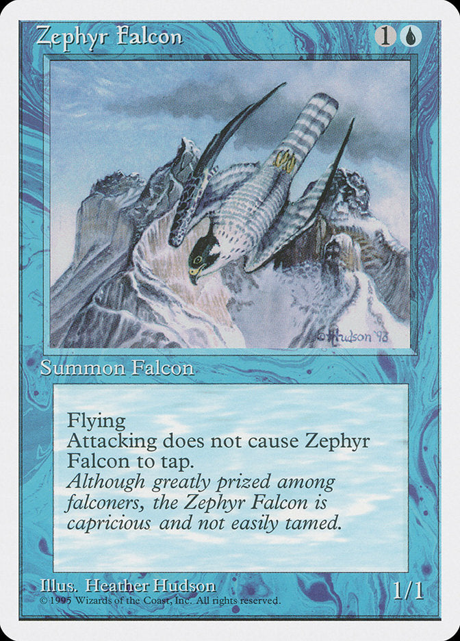 Zephyr Falcon [Fourth Edition] | Card Merchant Takapuna