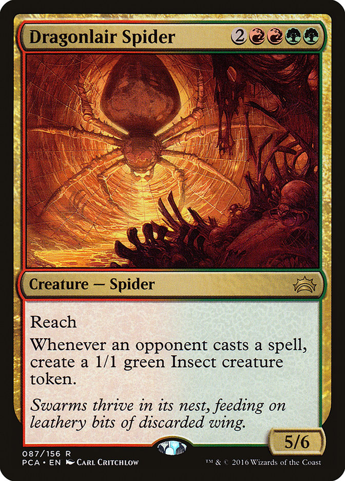 Dragonlair Spider [Planechase Anthology] | Card Merchant Takapuna