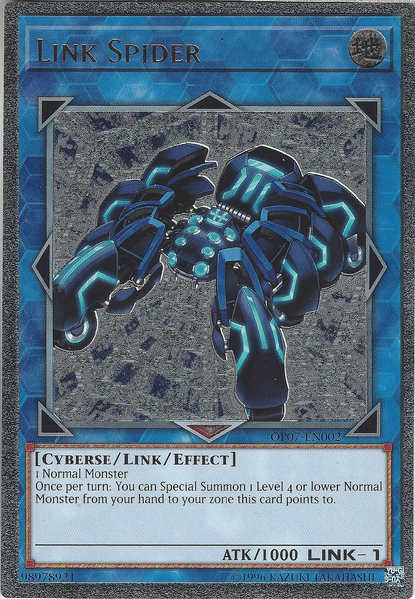 Link Spider [OP07-EN002] Ultimate Rare | Card Merchant Takapuna