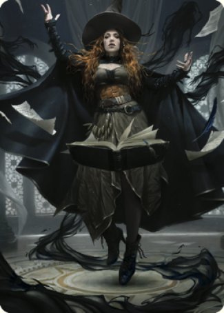 Tasha, the Witch Queen Art Card (41) [Commander Legends: Battle for Baldur's Gate Art Series] | Card Merchant Takapuna