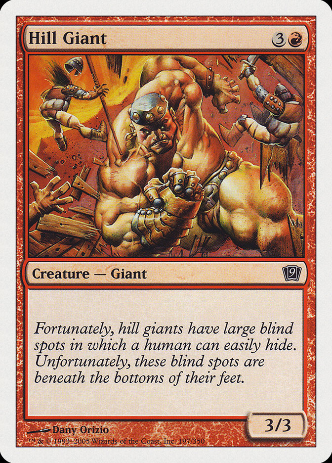 Hill Giant [Ninth Edition] | Card Merchant Takapuna