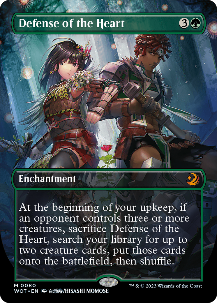 Defense of the Heart (Anime Borderless) [Wilds of Eldraine: Enchanting Tales] | Card Merchant Takapuna