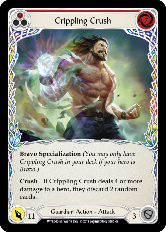 Crippling Crush [WTR043-M] (Welcome to Rathe)  Alpha Print Normal | Card Merchant Takapuna