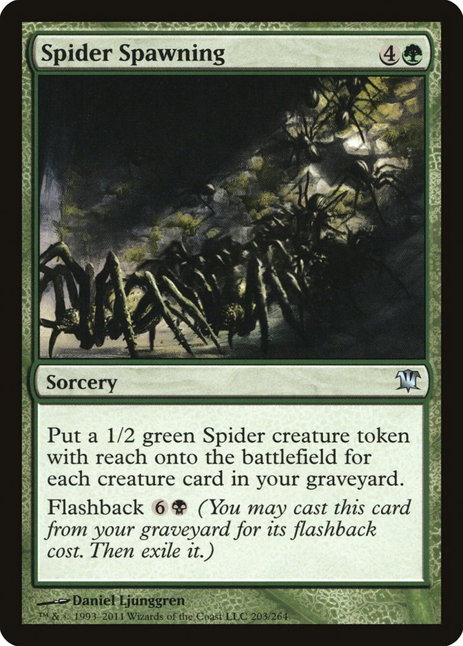 Spider Spawning [Innistrad] | Card Merchant Takapuna