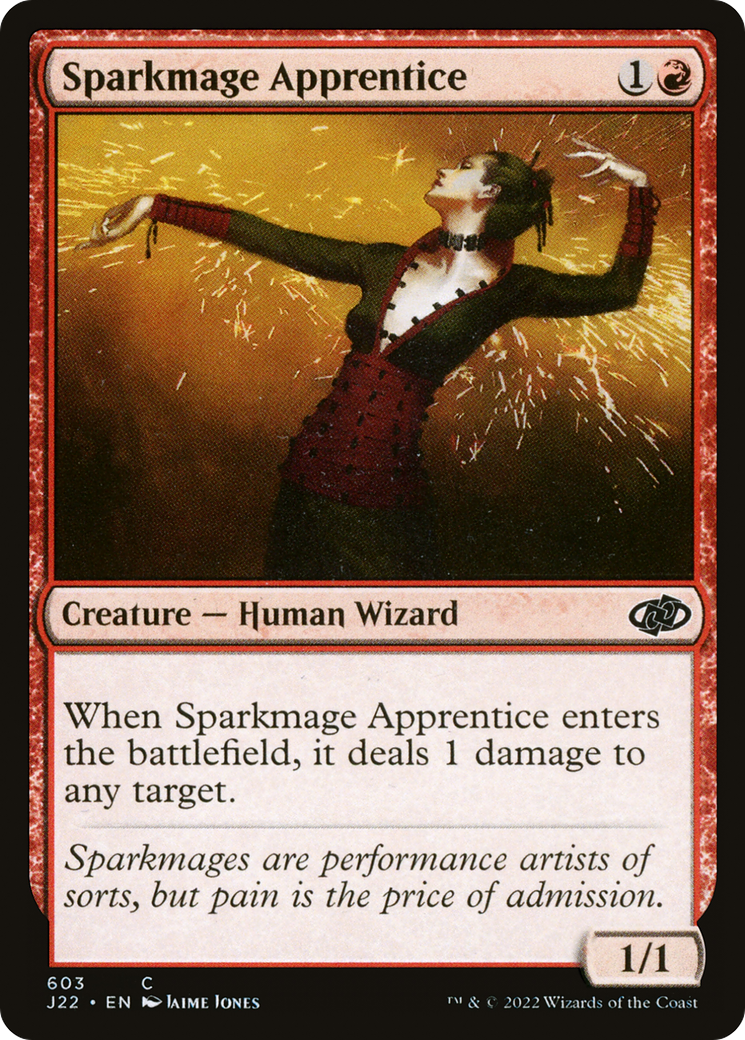 Sparkmage Apprentice [Jumpstart 2022] | Card Merchant Takapuna