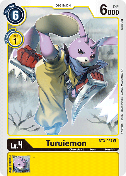 Turuiemon [BT3-037] [Release Special Booster Ver.1.5] | Card Merchant Takapuna