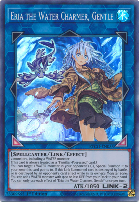 Eria the Water Charmer, Gentle [ETCO-EN055] Super Rare | Card Merchant Takapuna