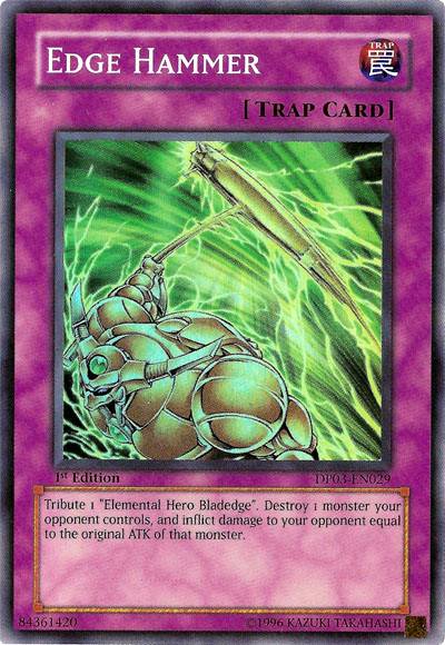 Edge Hammer [DP03-EN029] Super Rare | Card Merchant Takapuna