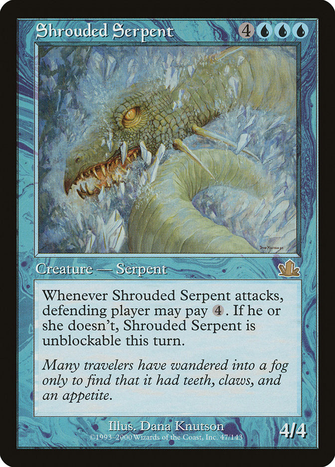 Shrouded Serpent [Prophecy] | Card Merchant Takapuna