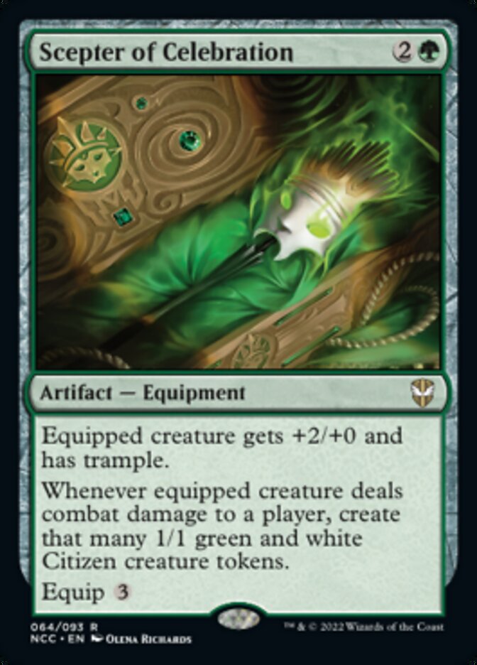 Scepter of Celebration [Streets of New Capenna Commander] | Card Merchant Takapuna