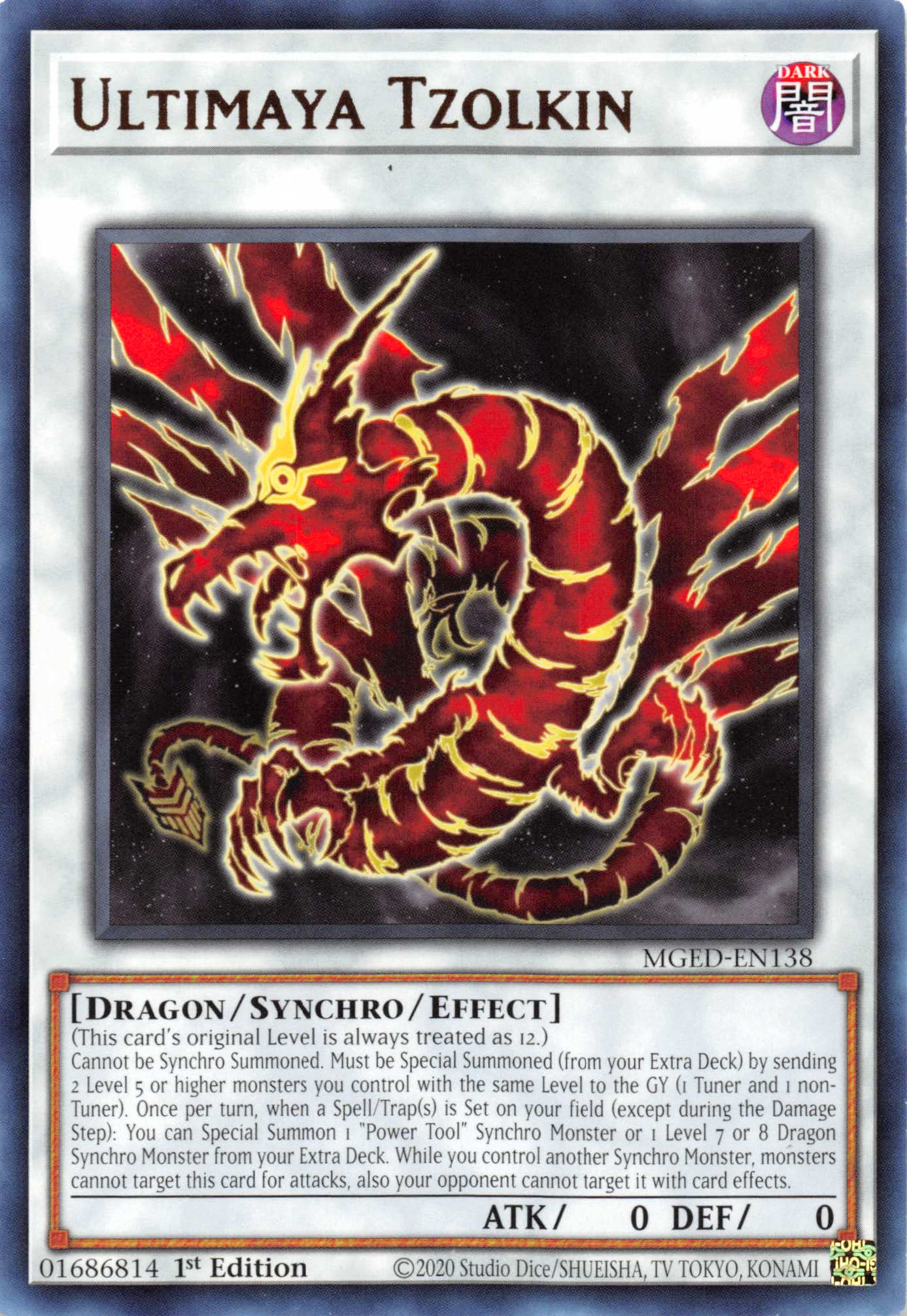 Ultimaya Tzolkin [MGED-EN138] Rare | Card Merchant Takapuna