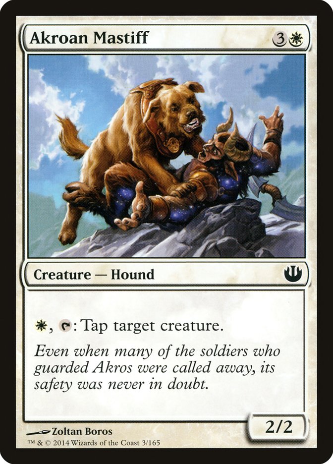 Akroan Mastiff [Journey into Nyx] | Card Merchant Takapuna