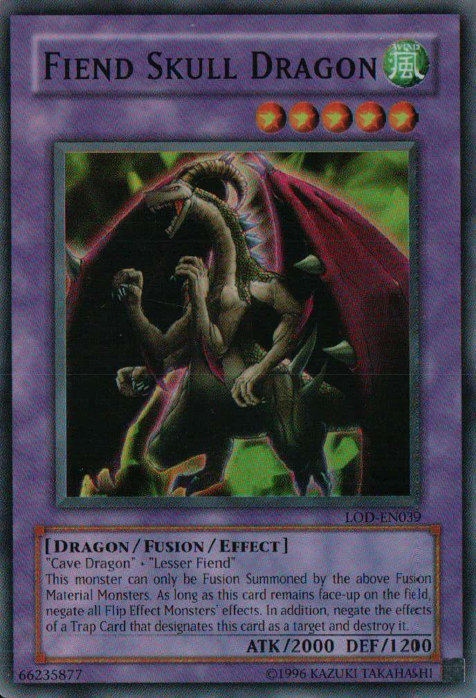 Fiend Skull Dragon [LOD-EN039] Super Rare | Card Merchant Takapuna