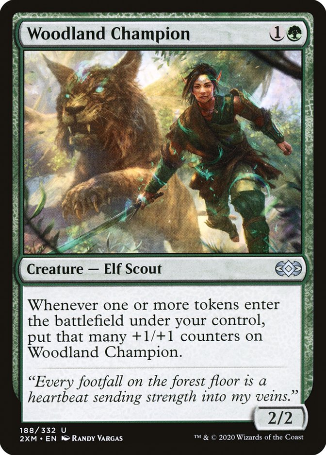 Woodland Champion [Double Masters] | Card Merchant Takapuna