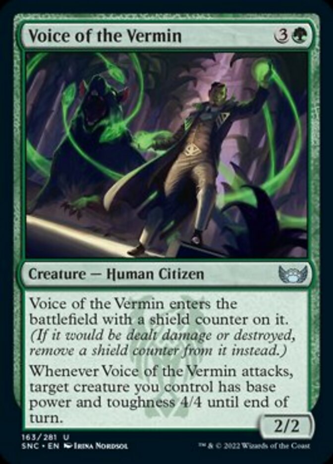 Voice of the Vermin [Streets of New Capenna] | Card Merchant Takapuna