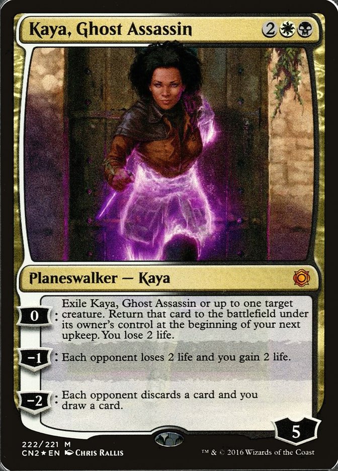 Kaya, Ghost Assassin (222/221) [Conspiracy: Take the Crown] | Card Merchant Takapuna