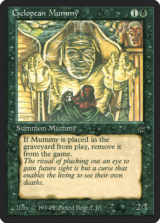 Cyclopean Mummy [Legends] | Card Merchant Takapuna