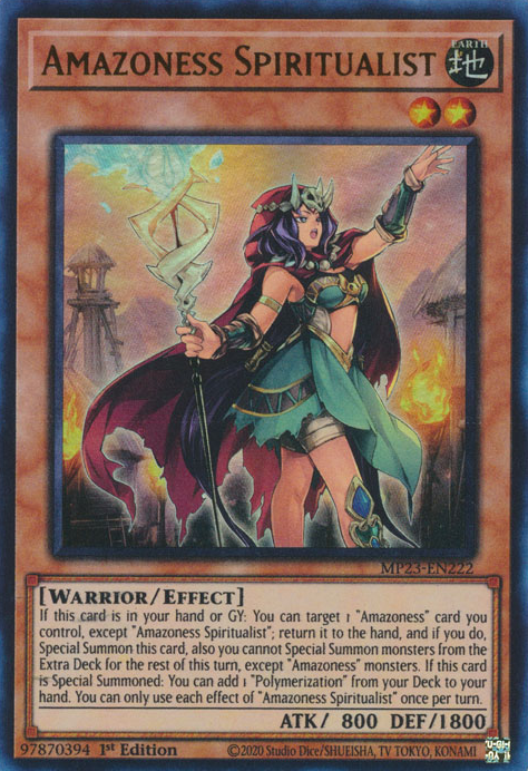 Amazoness Spiritualist [MP23-EN222] Ultra Rare | Card Merchant Takapuna