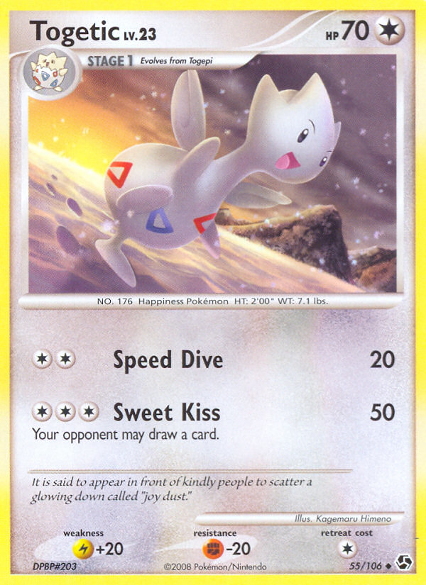 Togetic (55/106) [Diamond & Pearl: Great Encounters] | Card Merchant Takapuna