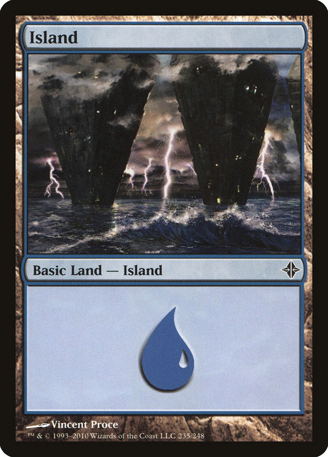 Island (235) [Rise of the Eldrazi] | Card Merchant Takapuna