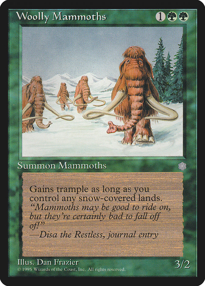 Woolly Mammoths [Ice Age] | Card Merchant Takapuna