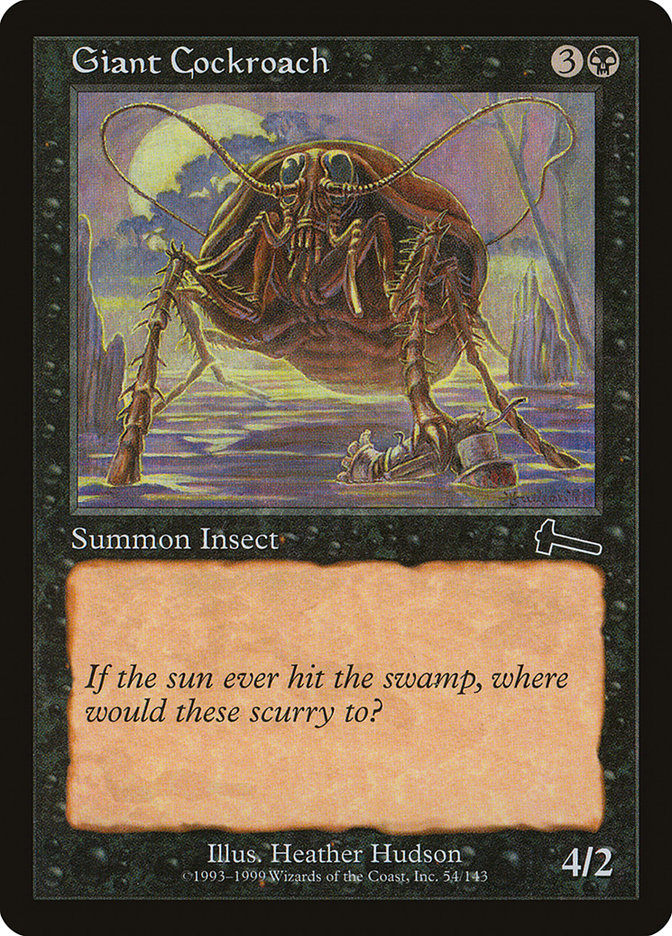 Giant Cockroach [Urza's Legacy] | Card Merchant Takapuna