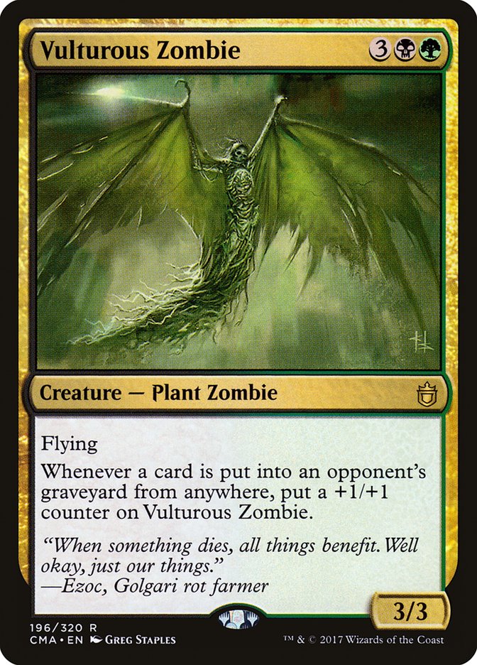 Vulturous Zombie [Commander Anthology] | Card Merchant Takapuna