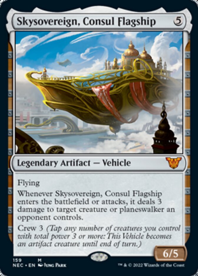 Skysovereign, Consul Flagship [Kamigawa: Neon Dynasty Commander] | Card Merchant Takapuna