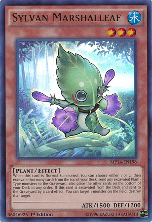 Sylvan Marshalleaf [MP14-EN198] Ultra Rare | Card Merchant Takapuna