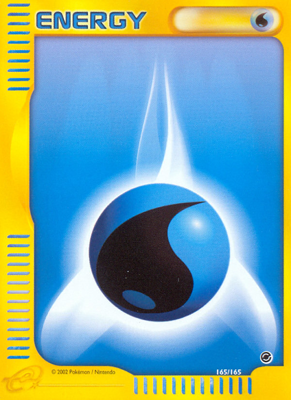 Water Energy (165/165) [Expedition: Base Set] | Card Merchant Takapuna