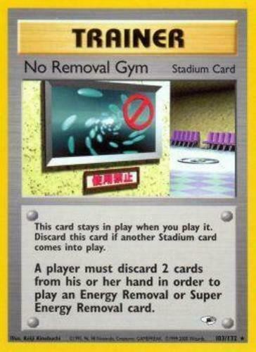 No Removal Gym (103/132) [Gym Heroes Unlimited] | Card Merchant Takapuna