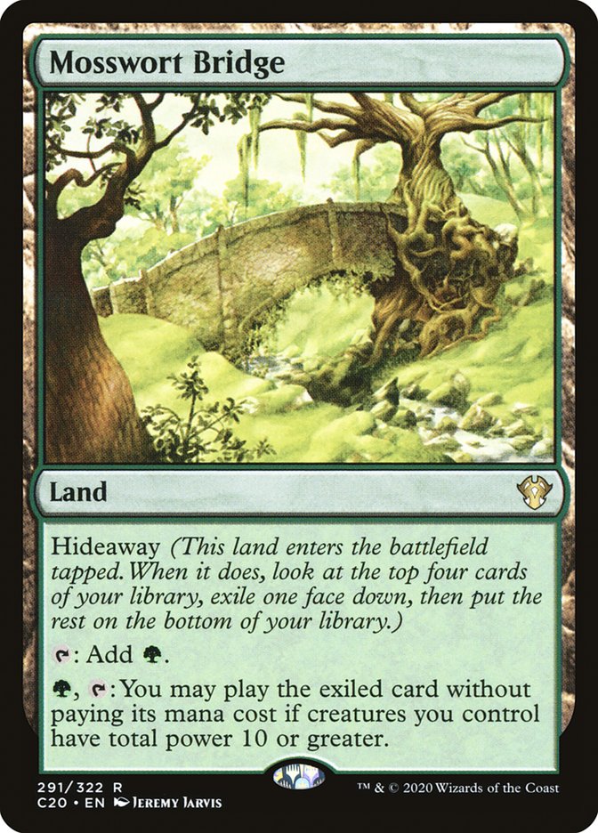 Mosswort Bridge [Commander 2020] | Card Merchant Takapuna