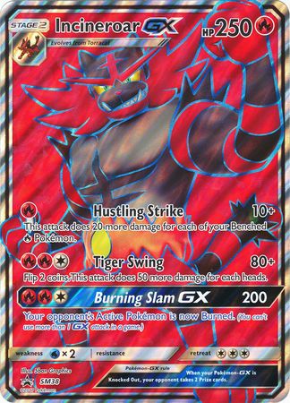 Incineroar GX (SM38) (Jumbo Card) [Sun & Moon: Black Star Promos] | Card Merchant Takapuna