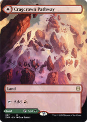 Cragcrown Pathway // Timbercrown Pathway (Borderless Alternate Art) [Zendikar Rising] | Card Merchant Takapuna