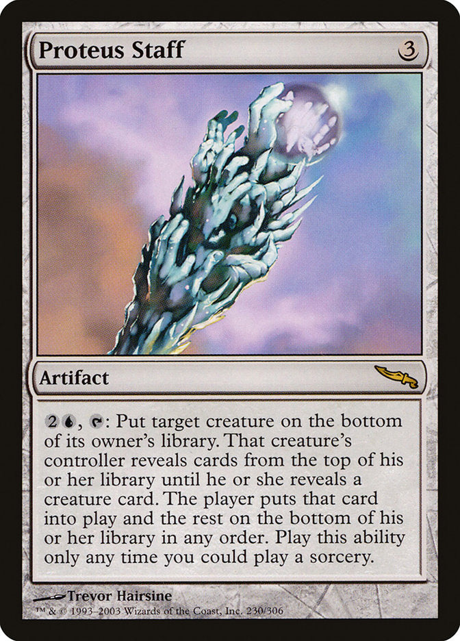 Proteus Staff [Mirrodin] | Card Merchant Takapuna