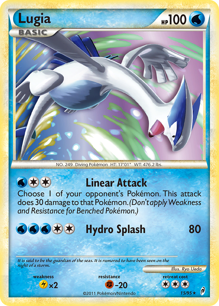 Lugia (15/95) [HeartGold & SoulSilver: Call of Legends] | Card Merchant Takapuna