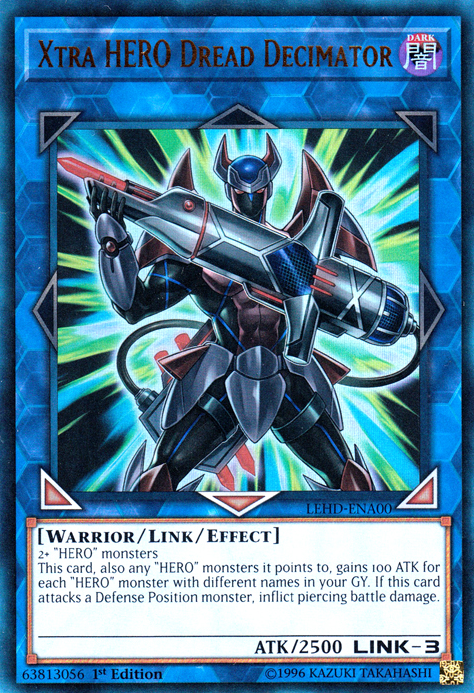 Xtra Hero Dread Decimator [LEHD-ENA00] Ultra Rare | Card Merchant Takapuna