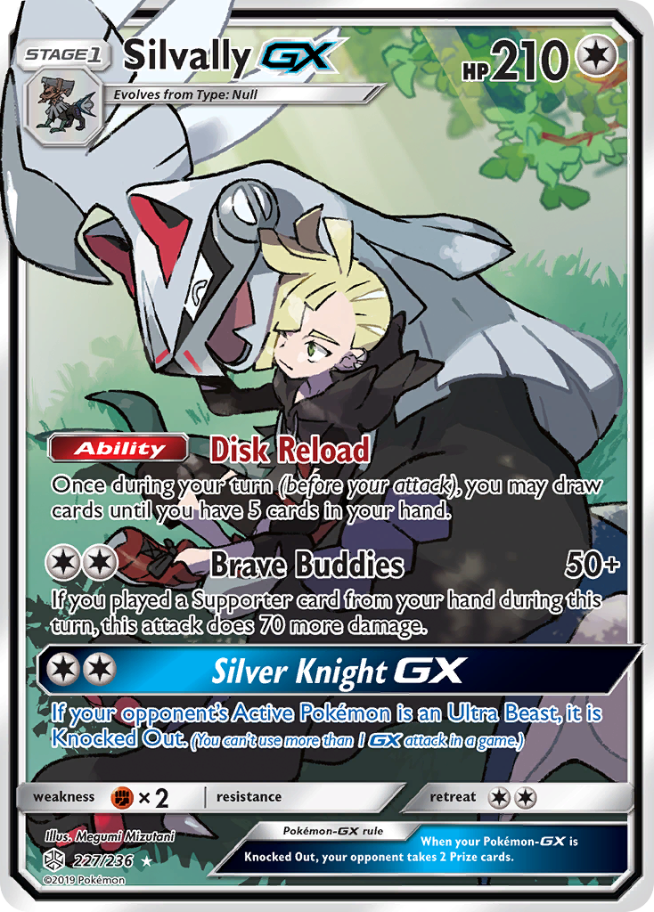 Silvally GX (227/236) [Sun & Moon: Cosmic Eclipse] | Card Merchant Takapuna