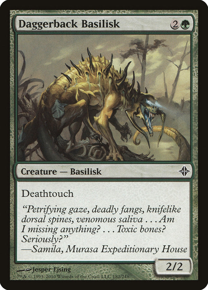 Daggerback Basilisk [Rise of the Eldrazi] | Card Merchant Takapuna