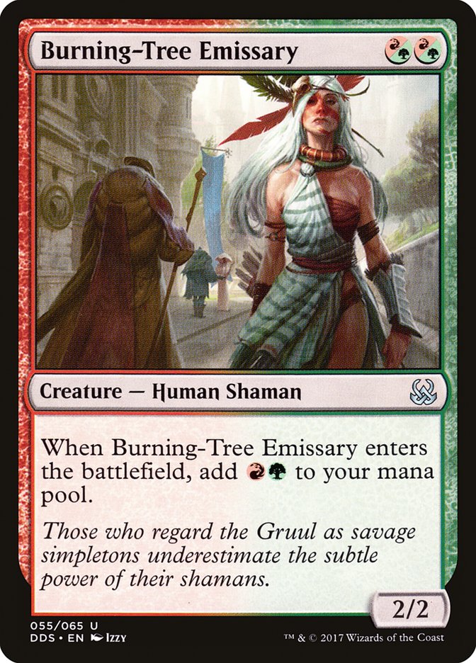 Burning-Tree Emissary [Duel Decks: Mind vs. Might] | Card Merchant Takapuna