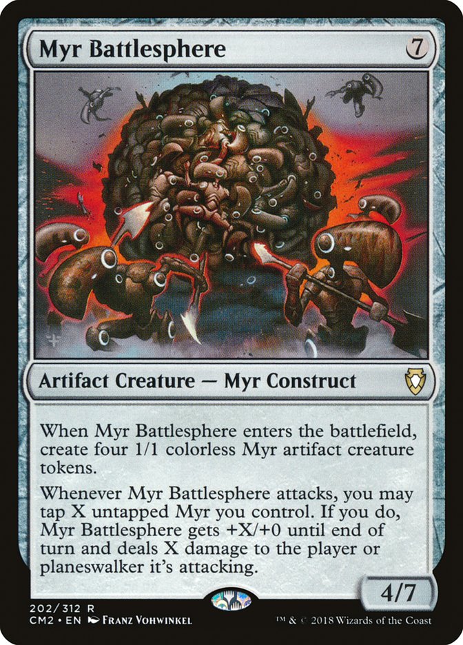 Myr Battlesphere [Commander Anthology Volume II] | Card Merchant Takapuna