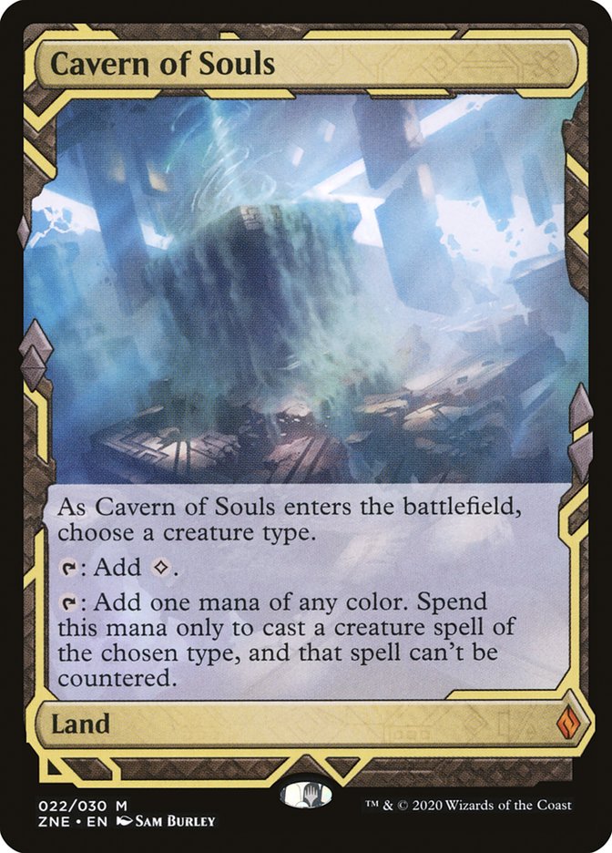 Cavern of Souls (Expeditions) [Zendikar Rising Expeditions] | Card Merchant Takapuna