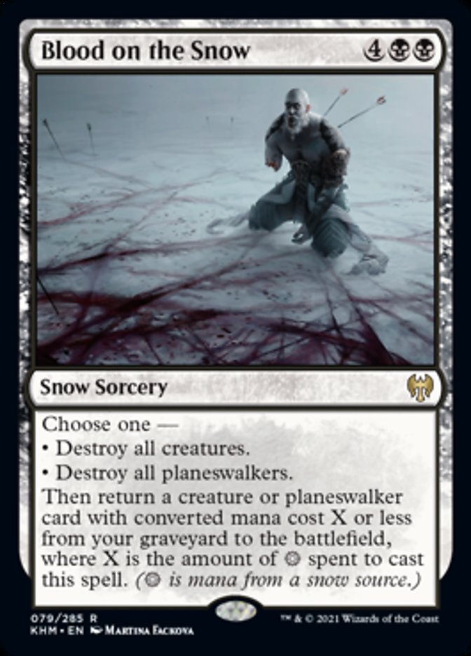 Blood on the Snow [Kaldheim] | Card Merchant Takapuna